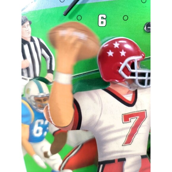 Vintage The Original Football Clock Electronic Lights & Sound Fun-Damental 1999 - Picture 11 of 11